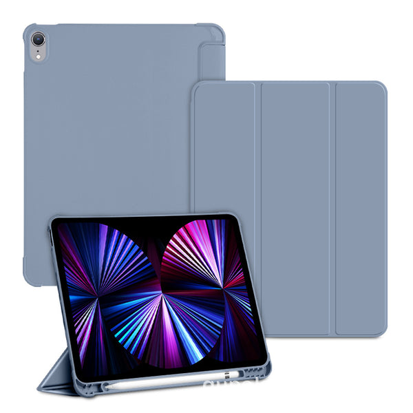 iPad protective case with pen slot sleep holster TPU Soft shell For iPad