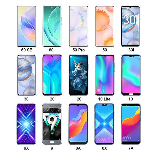 Premium LCD screens for Huawei Honor Series