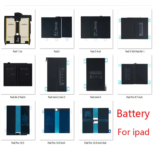 Brand New 0 cycle Battery For iPad All Model