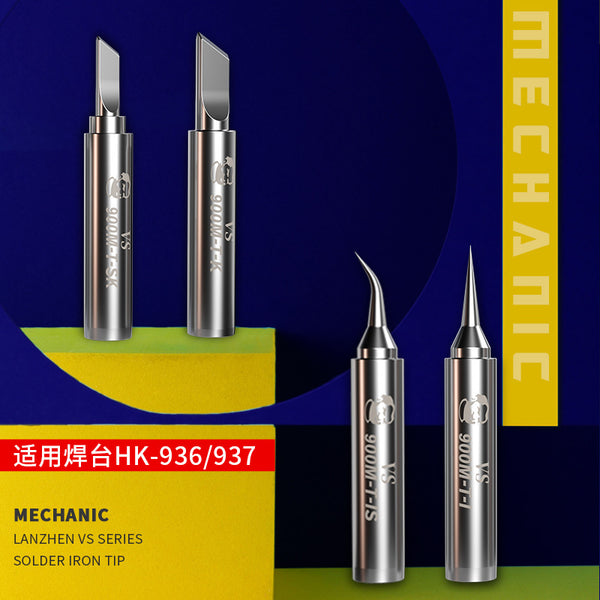 MECHANIC 900M-T Lead-Free Soldering Iron Tip Short Head Fast Heating Welding Tips for Motherboard Repair Tools