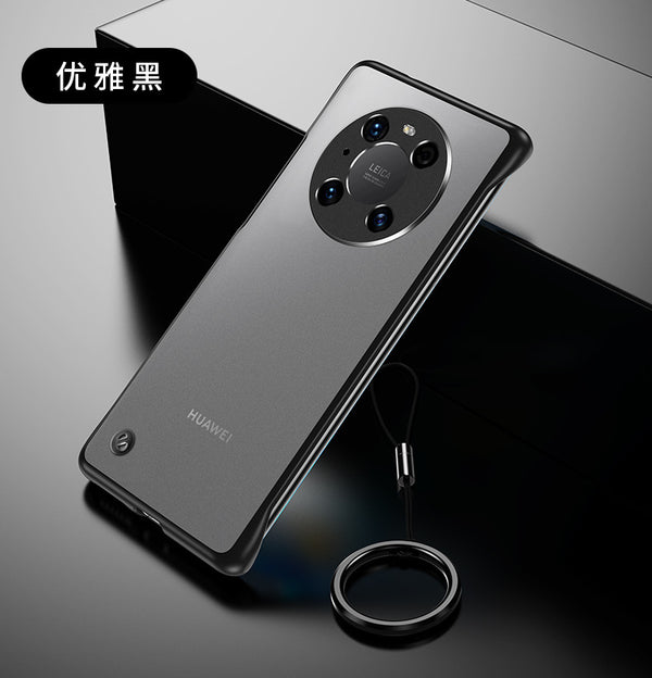 Metal lens bezel-less phone cases For Huawei