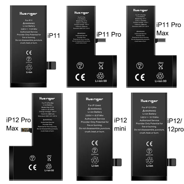 Brand New 0 cycle Battery For iPhone 5-14 Pro Max